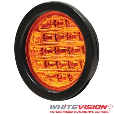 400 Series LED Amber Lens Indicator Lamp with Grommet 400 Series LED Amber Lens Indicator Lamp with Grommet